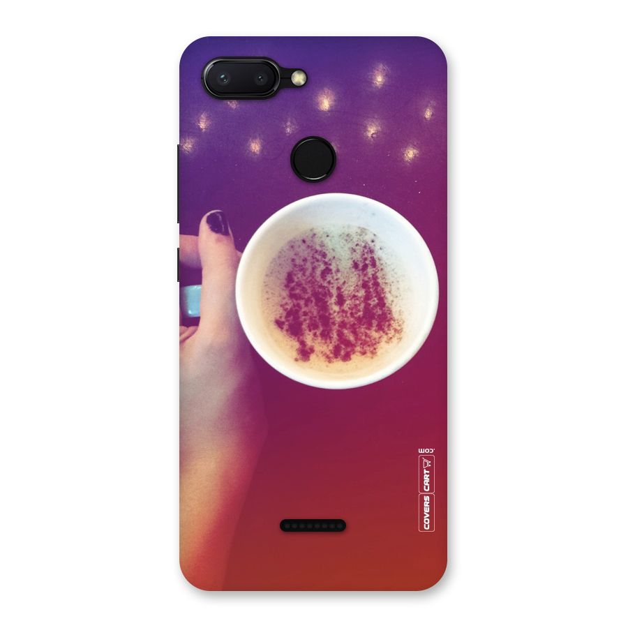 Bokeh Coffee Mug Back Case for Redmi 6