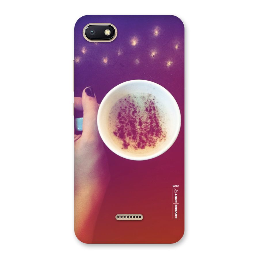 Bokeh Coffee Mug Back Case for Redmi 6A