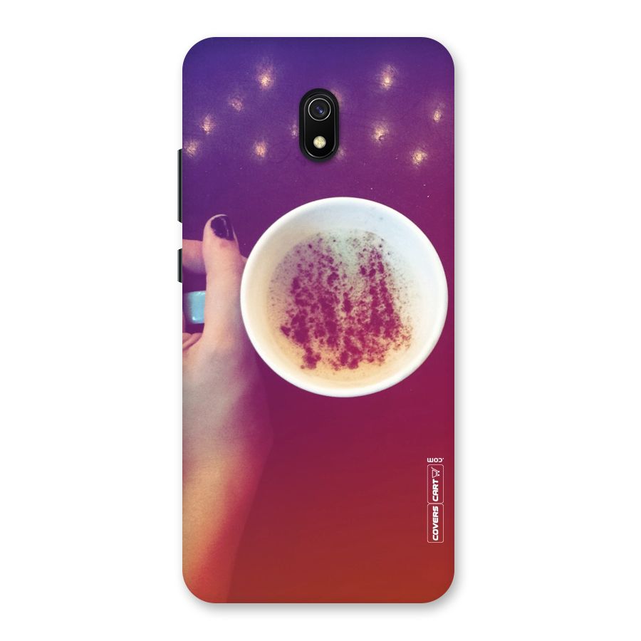 Bokeh Coffee Mug Back Case for Redmi 8A