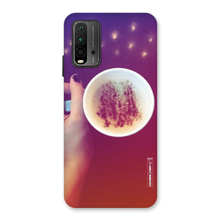 Bokeh Coffee Mug Back Case for Redmi 9 Power