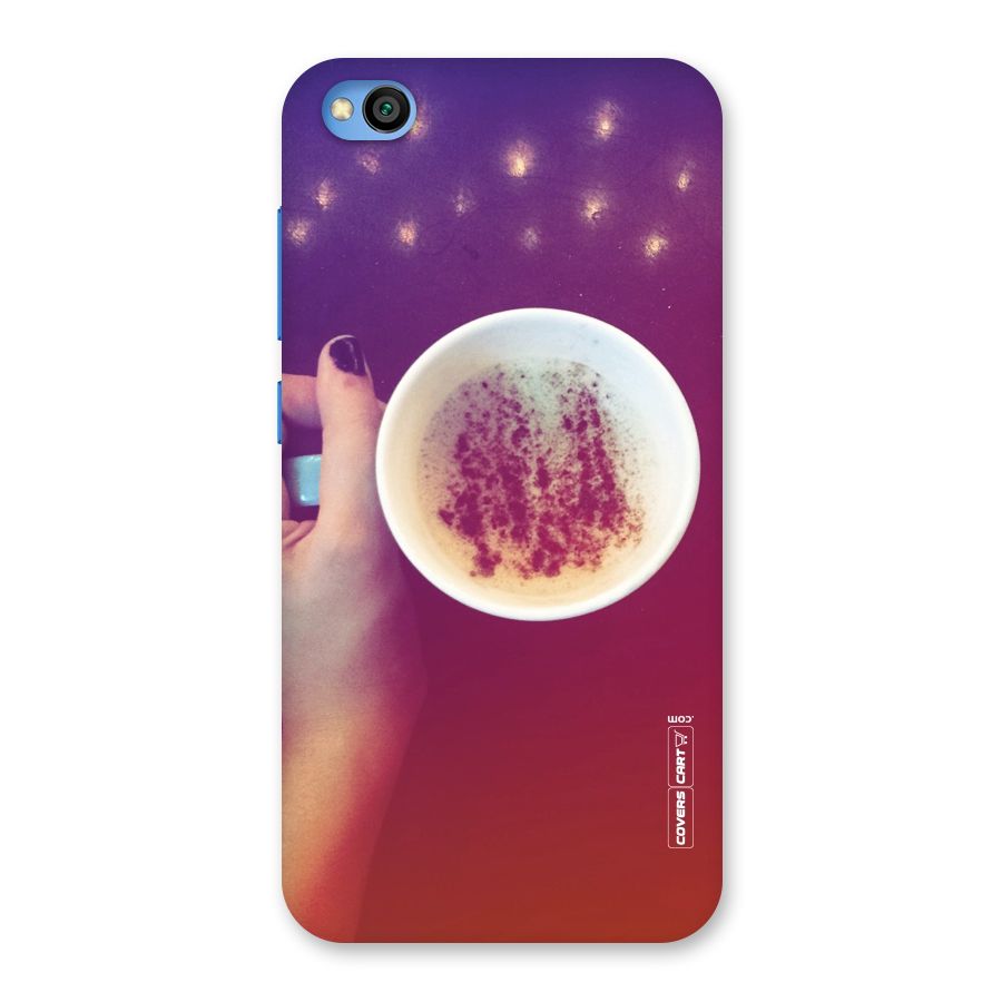 Bokeh Coffee Mug Back Case for Redmi Go