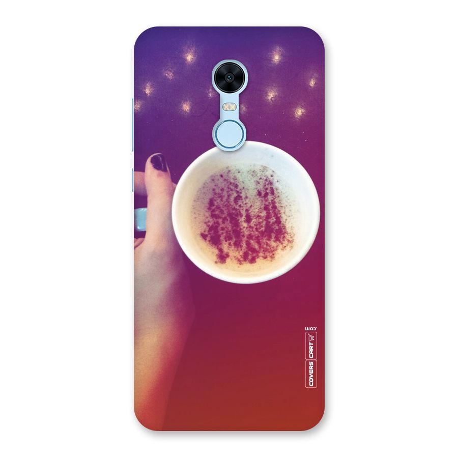 Bokeh Coffee Mug Back Case for Redmi Note 5