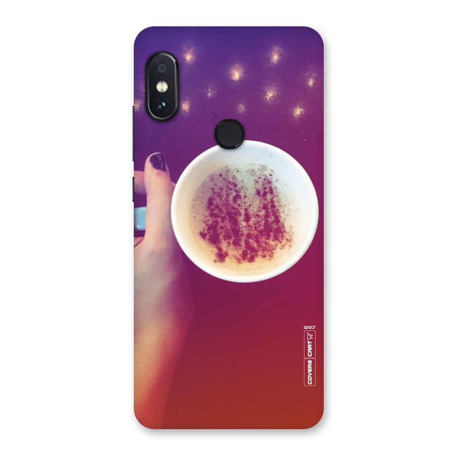Bokeh Coffee Mug Back Case for Redmi Note 5 Pro