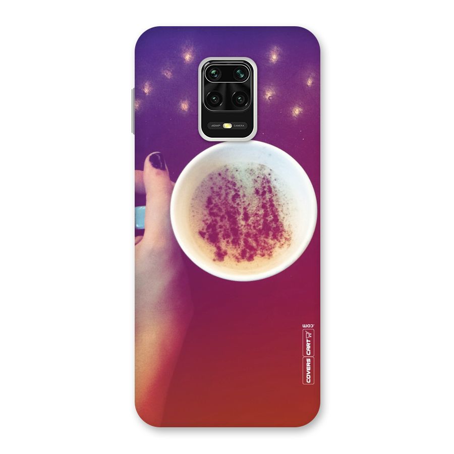 Bokeh Coffee Mug Back Case for Redmi Note 9 Pro