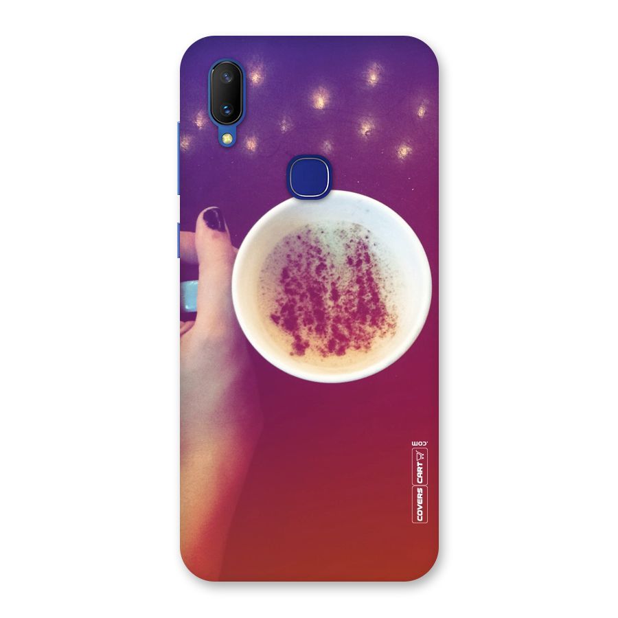 Bokeh Coffee Mug Back Case for Vivo V11