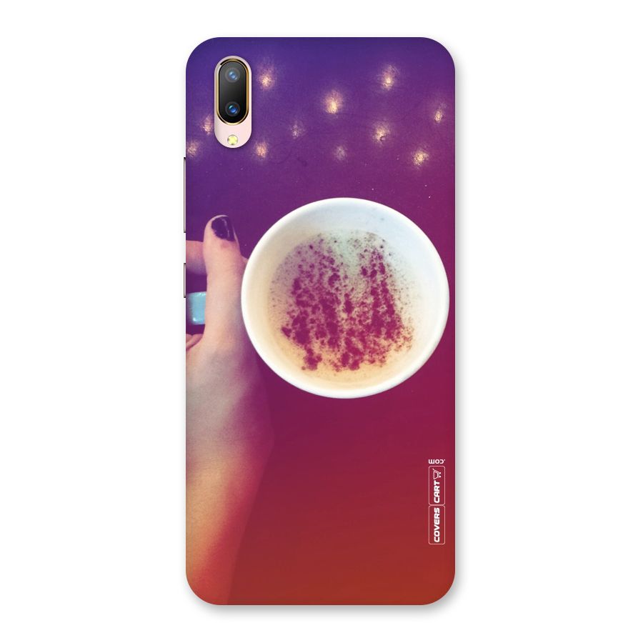 Bokeh Coffee Mug Back Case for Vivo V11 Pro
