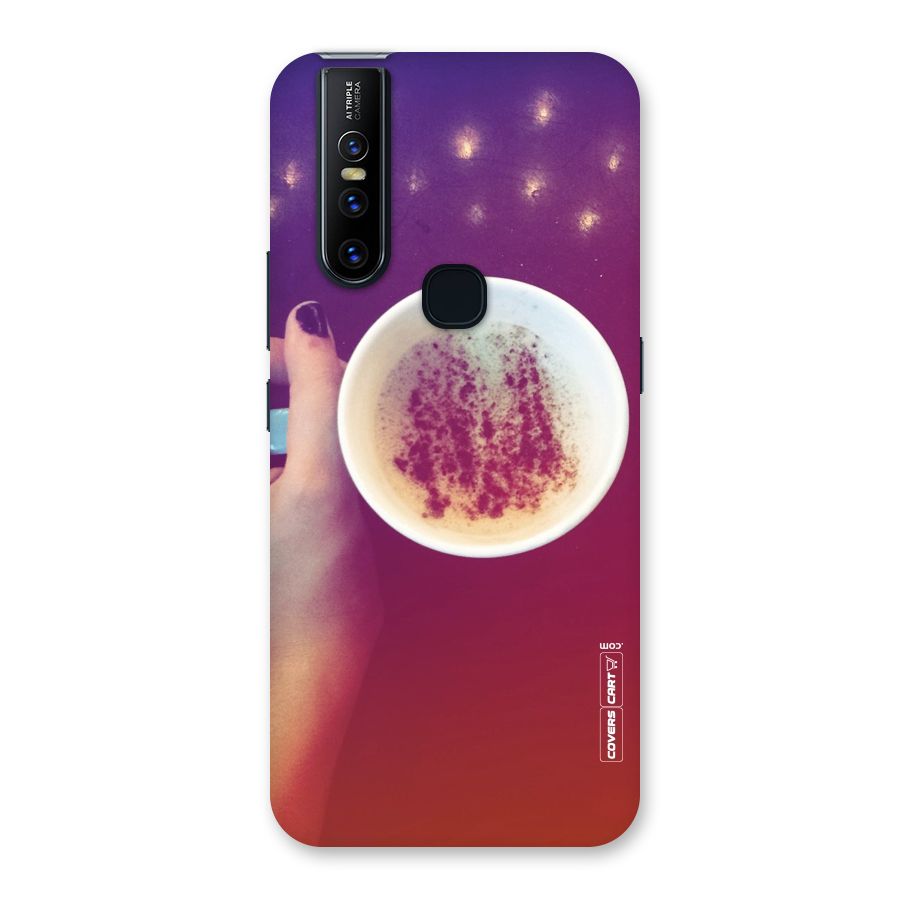 Bokeh Coffee Mug Back Case for Vivo V15