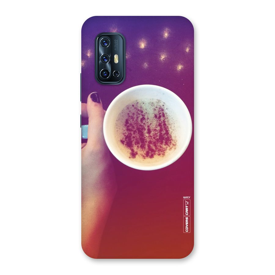 Bokeh Coffee Mug Back Case for Vivo V17