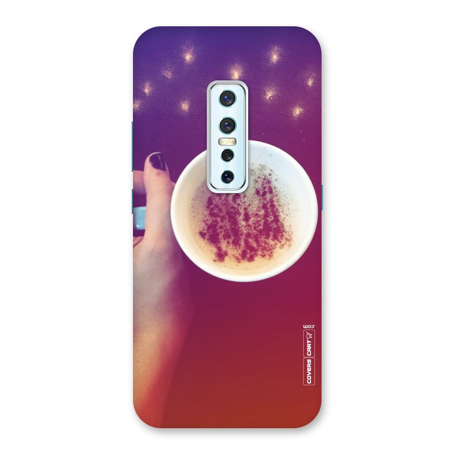 Bokeh Coffee Mug Back Case for Vivo V17 Pro