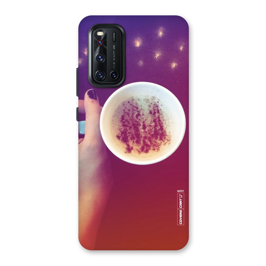 Bokeh Coffee Mug Back Case for Vivo V19