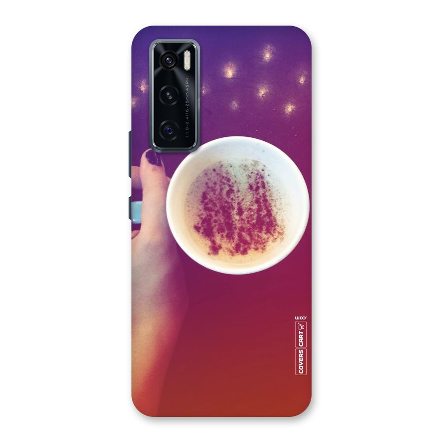 Bokeh Coffee Mug Back Case for Vivo V20 SE