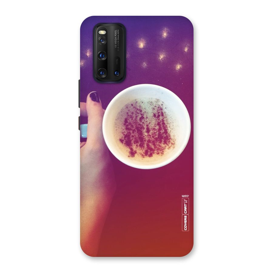 Bokeh Coffee Mug Back Case for Vivo iQOO 3