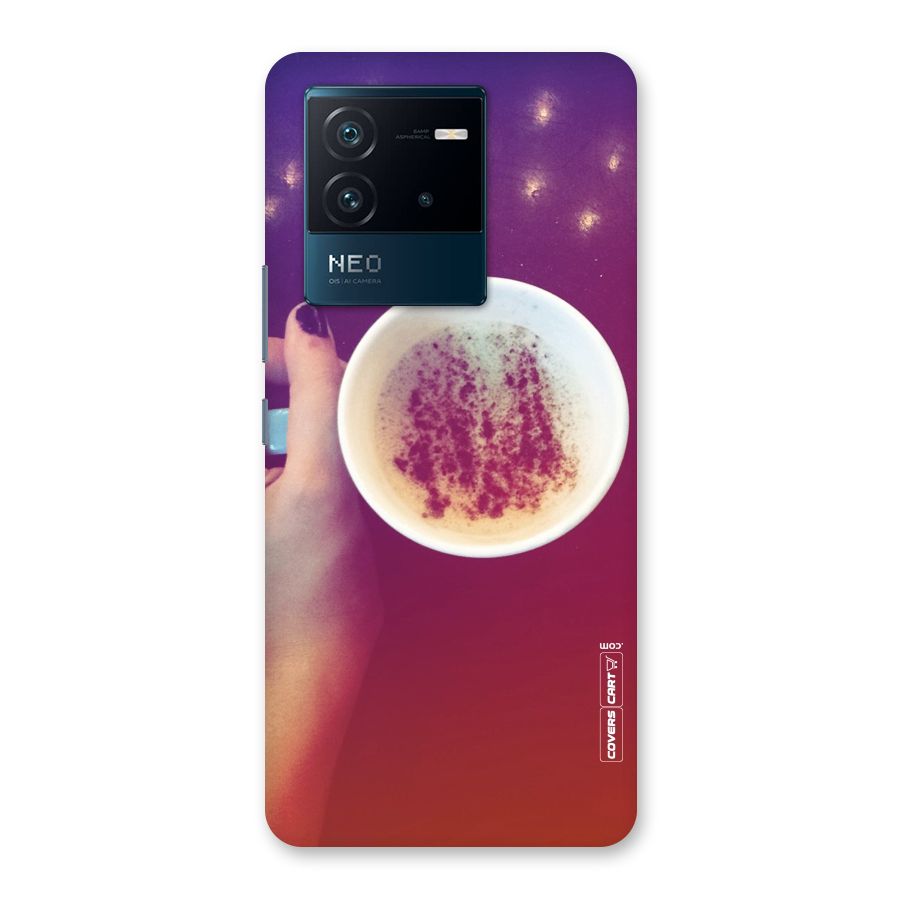 Bokeh Coffee Mug Back Case for Vivo iQOO Neo 6 5G