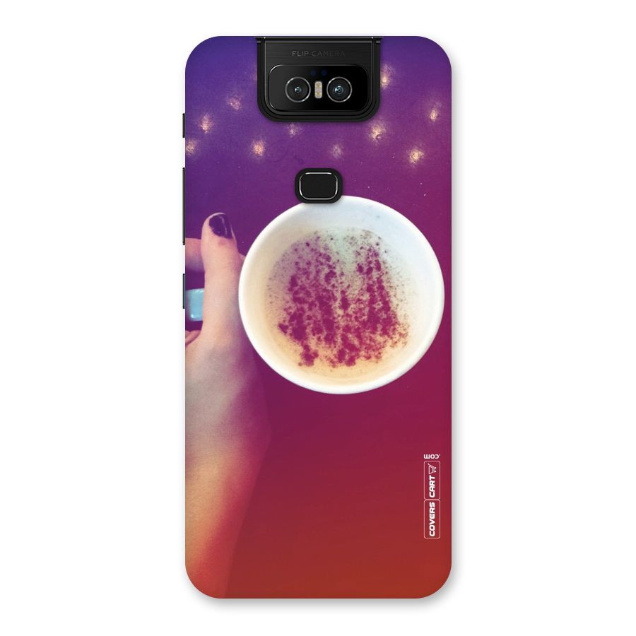 Bokeh Coffee Mug Back Case for Zenfone 6z