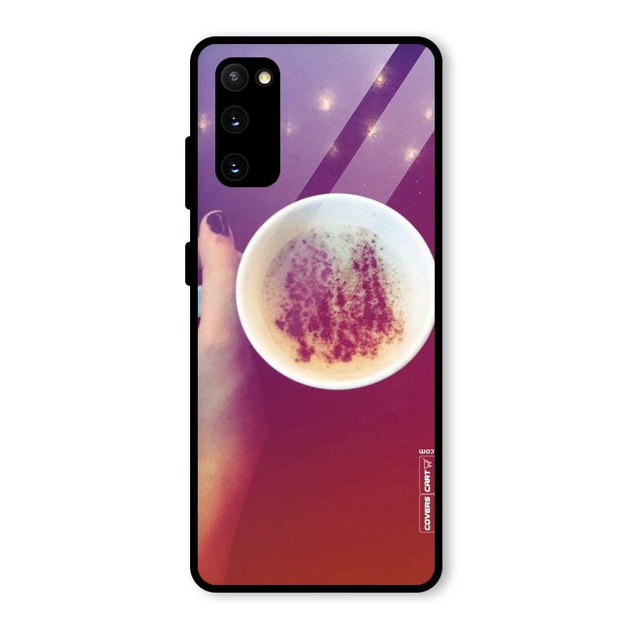 Bokeh Coffee Mug Glass Back Case for Galaxy S20 FE 5G