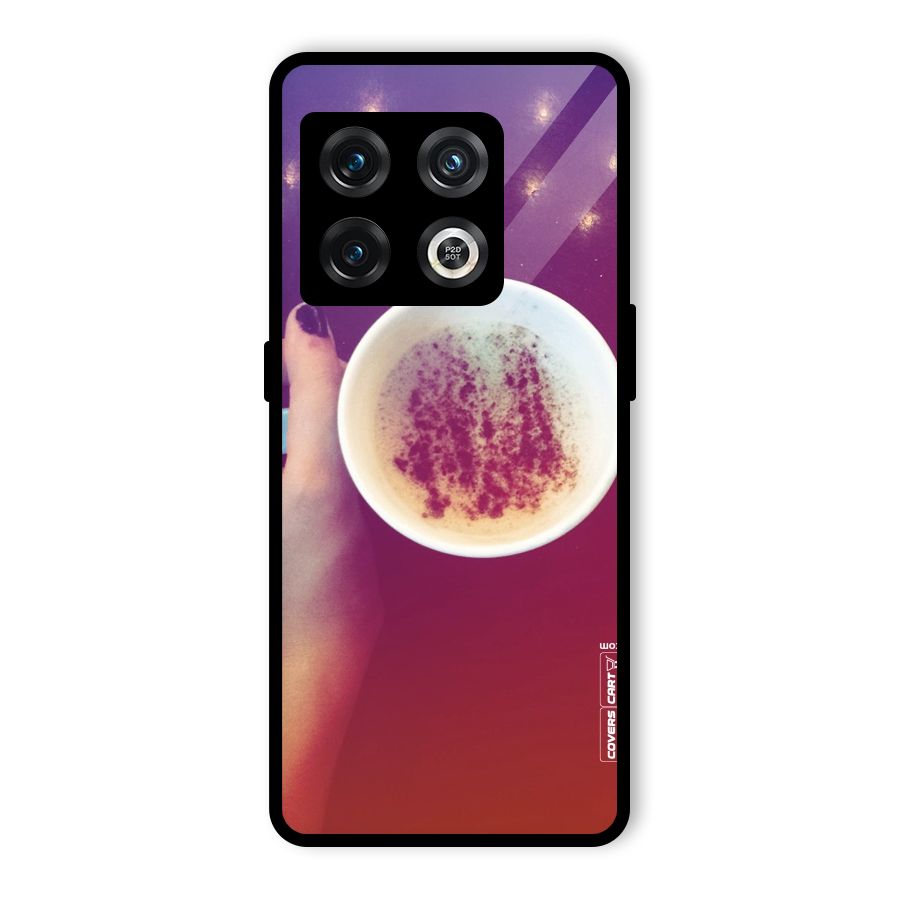 Bokeh Coffee Mug Glass Back Case for OnePlus 10 Pro 5G