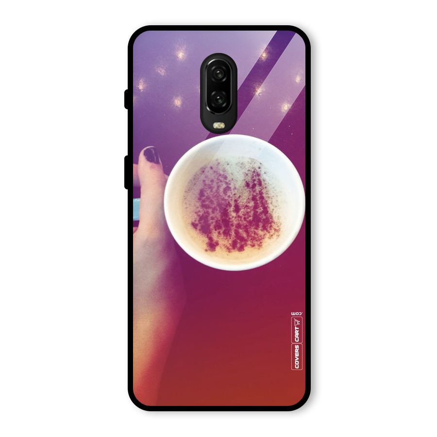 Bokeh Coffee Mug Glass Back Case for OnePlus 6T