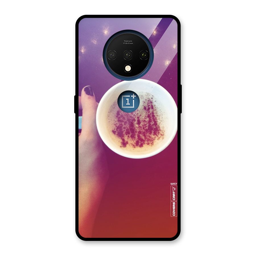 Bokeh Coffee Mug Glass Back Case for OnePlus 7T