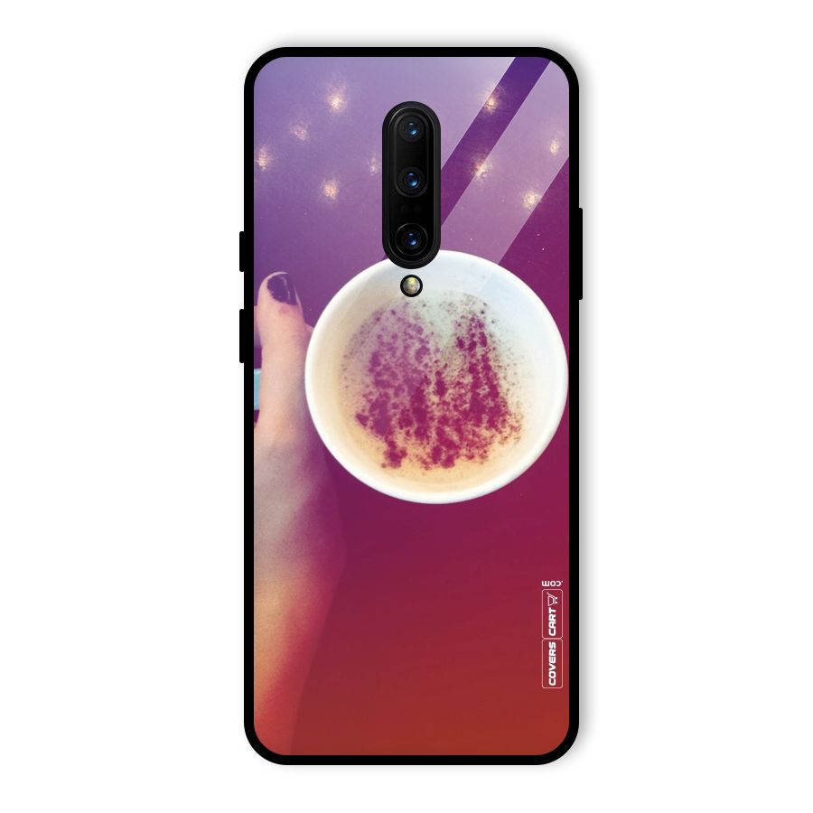 Bokeh Coffee Mug Glass Back Case for OnePlus 7 Pro