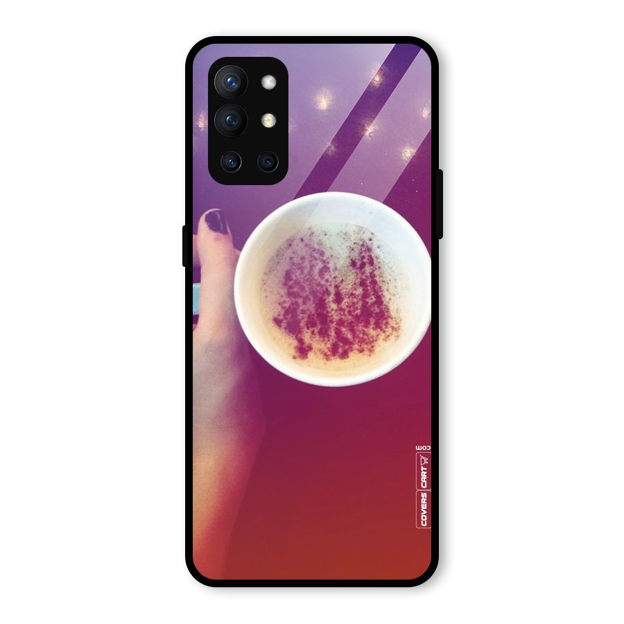 Bokeh Coffee Mug Glass Back Case for OnePlus 9R