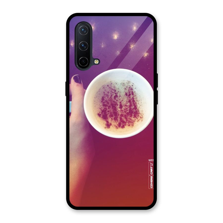 Bokeh Coffee Mug Glass Back Case for OnePlus Nord CE 5G