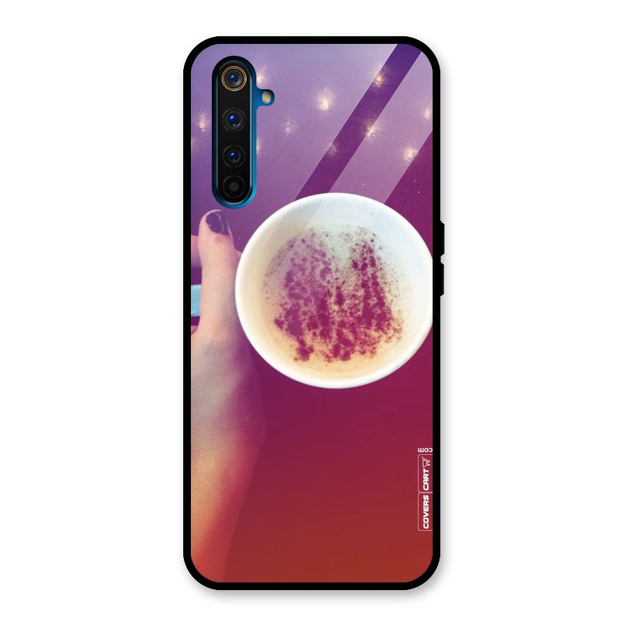 Bokeh Coffee Mug Glass Back Case for Realme 6 Pro