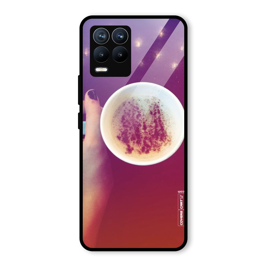 Bokeh Coffee Mug Glass Back Case for Realme 8 Pro