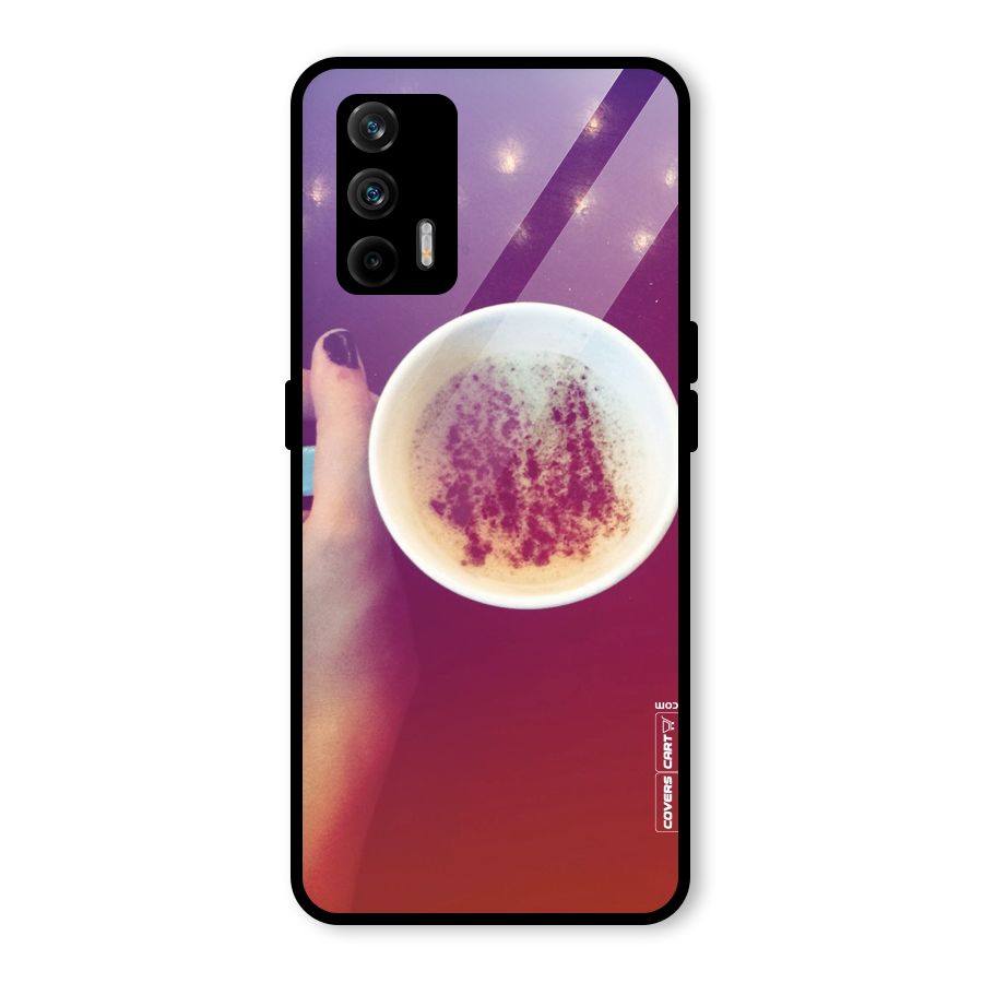 Bokeh Coffee Mug Glass Back Case for Realme GT 5G