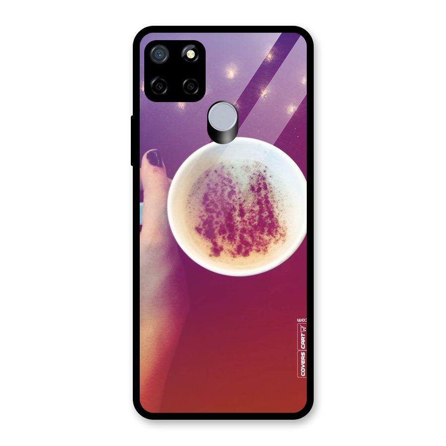 Bokeh Coffee Mug Glass Back Case for Realme Narzo 20