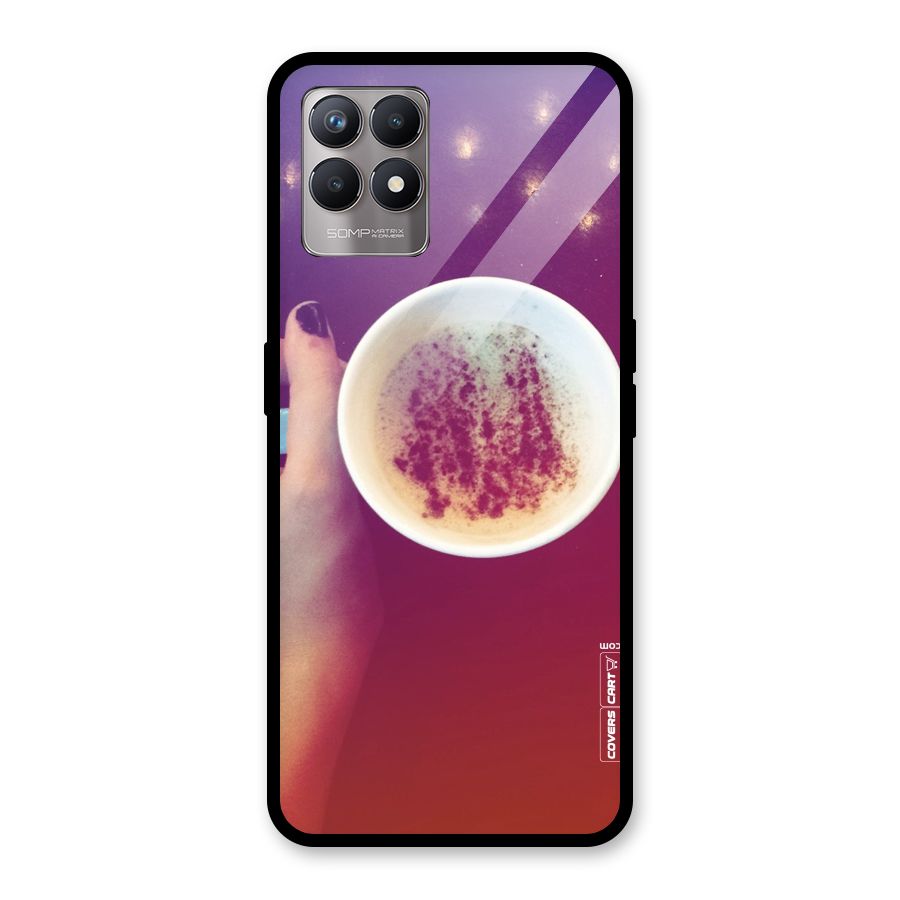 Bokeh Coffee Mug Glass Back Case for Realme Narzo 50