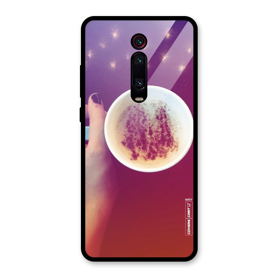 Bokeh Coffee Mug Glass Back Case for Redmi K20 Pro