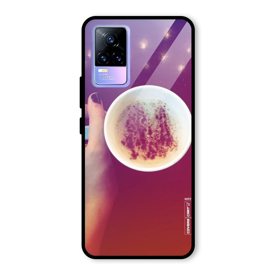 Bokeh Coffee Mug Glass Back Case for Vivo Y73
