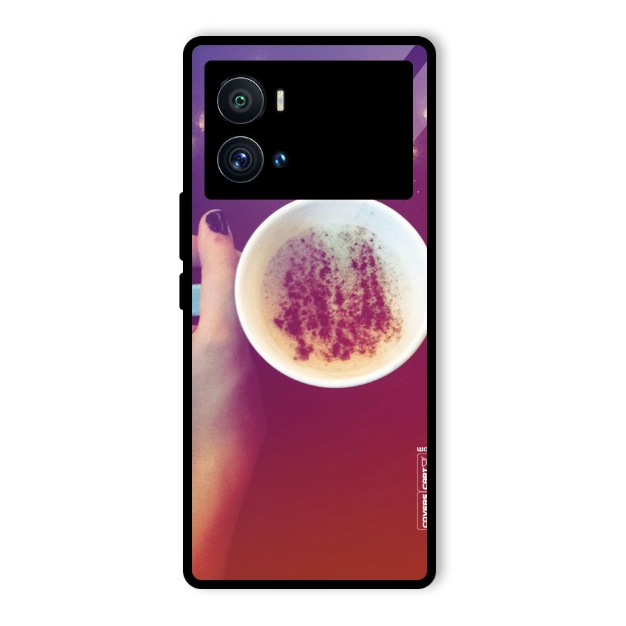 Bokeh Coffee Mug Glass Back Case for Vivo iQOO 9 Pro