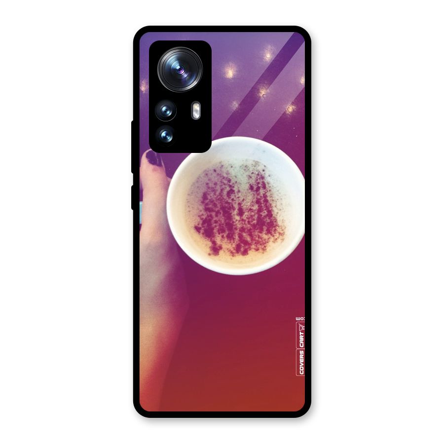 Bokeh Coffee Mug Glass Back Case for Xiaomi 12 Pro