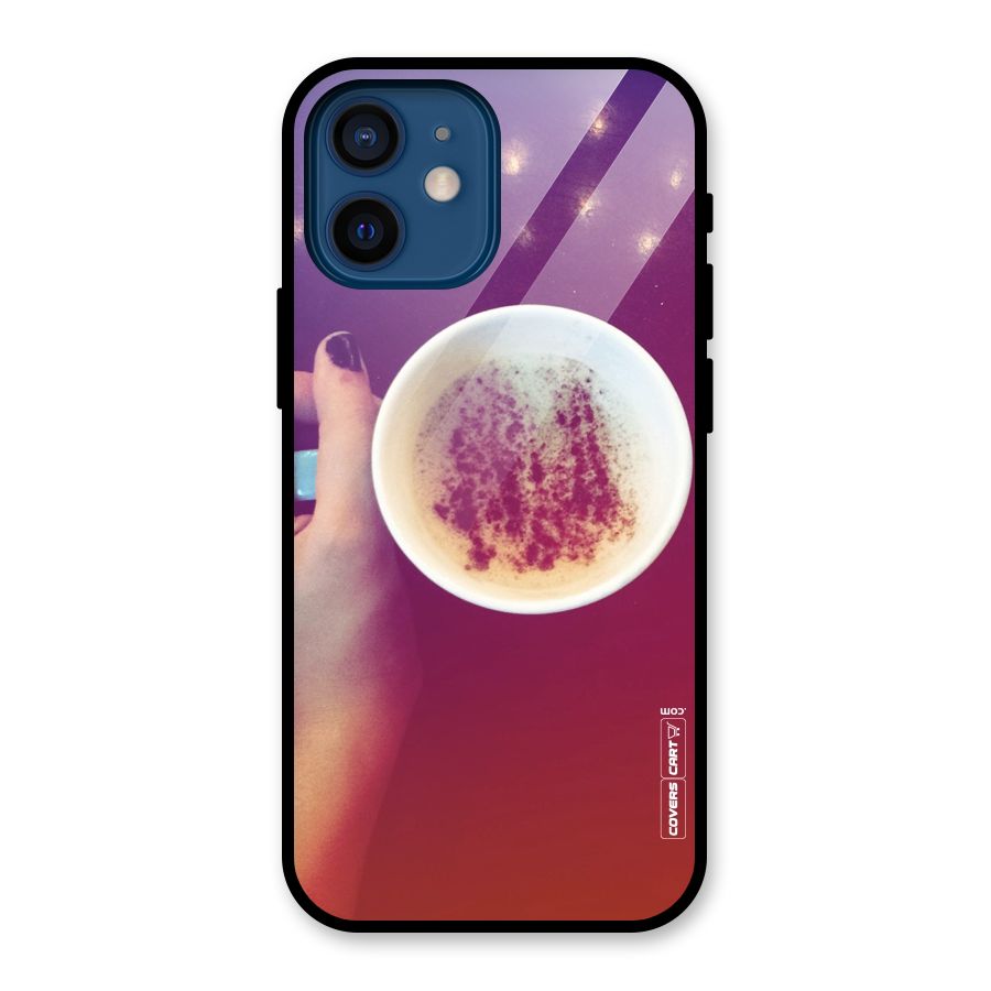 Bokeh Coffee Mug Glass Back Case for iPhone 12 Mini