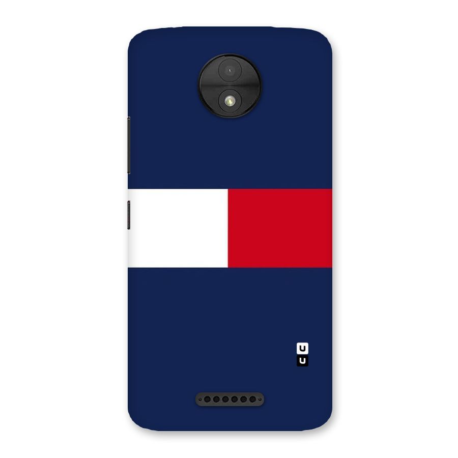 Bold Colours Back Case for Moto C