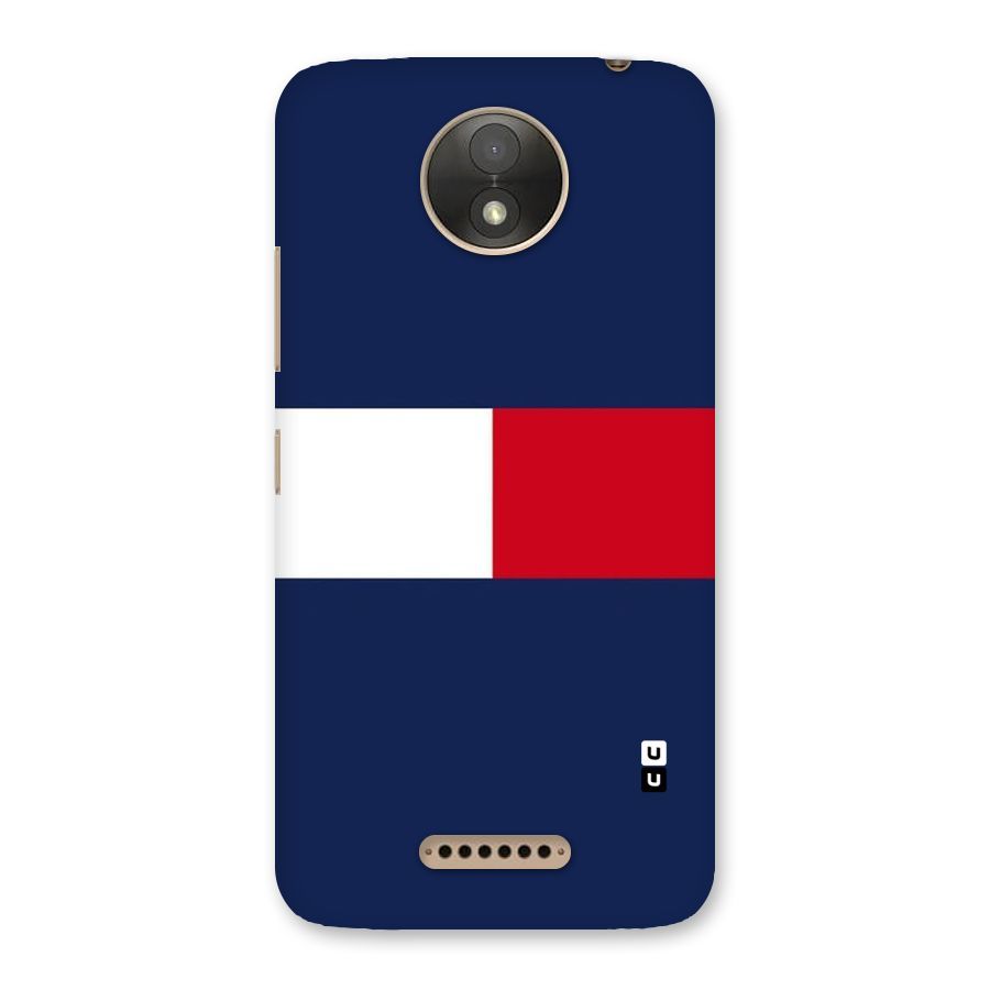 Bold Colours Back Case for Moto C Plus