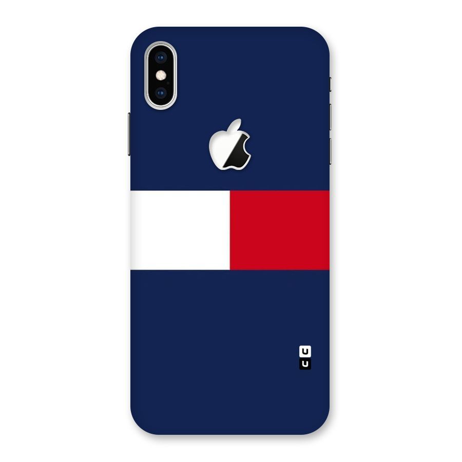 Bold Colours Back Case for iPhone XS Max Apple Cut