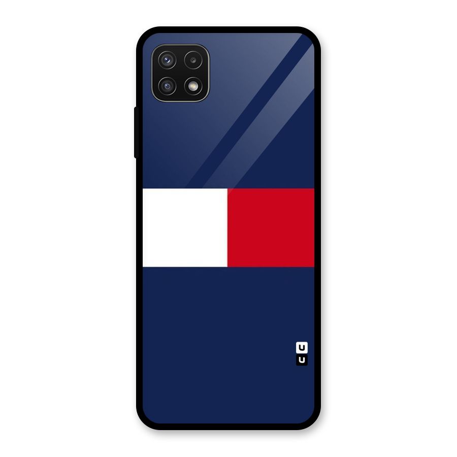 Bold Colours Glass Back Case for Galaxy A22 5G