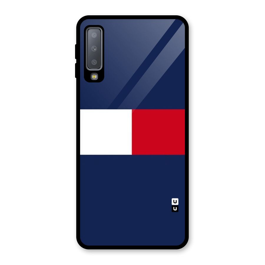 Bold Colours Glass Back Case for Galaxy A7 (2018)