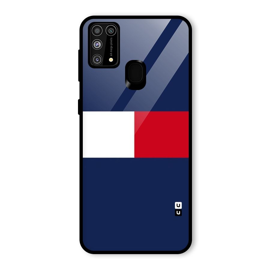 Bold Colours Glass Back Case for Galaxy F41