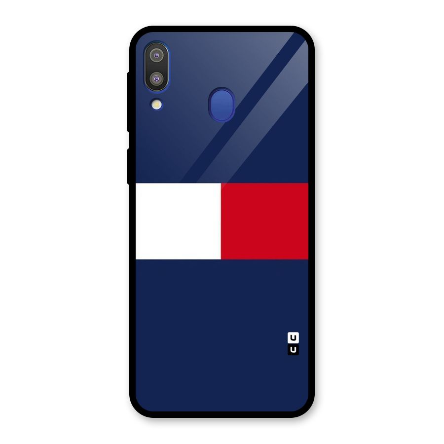 Bold Colours Glass Back Case for Galaxy M20