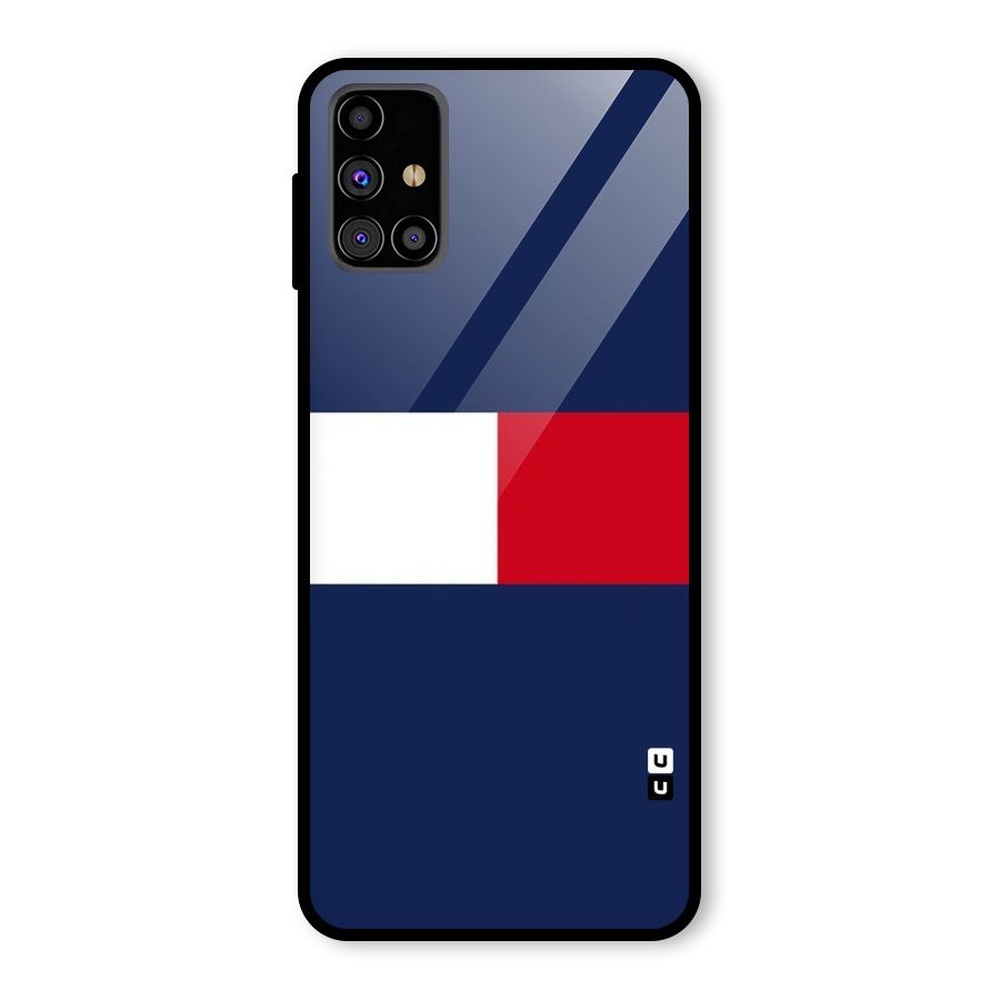 Bold Colours Glass Back Case for Galaxy M31s