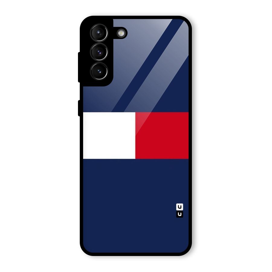 Bold Colours Glass Back Case for Galaxy S21 Plus