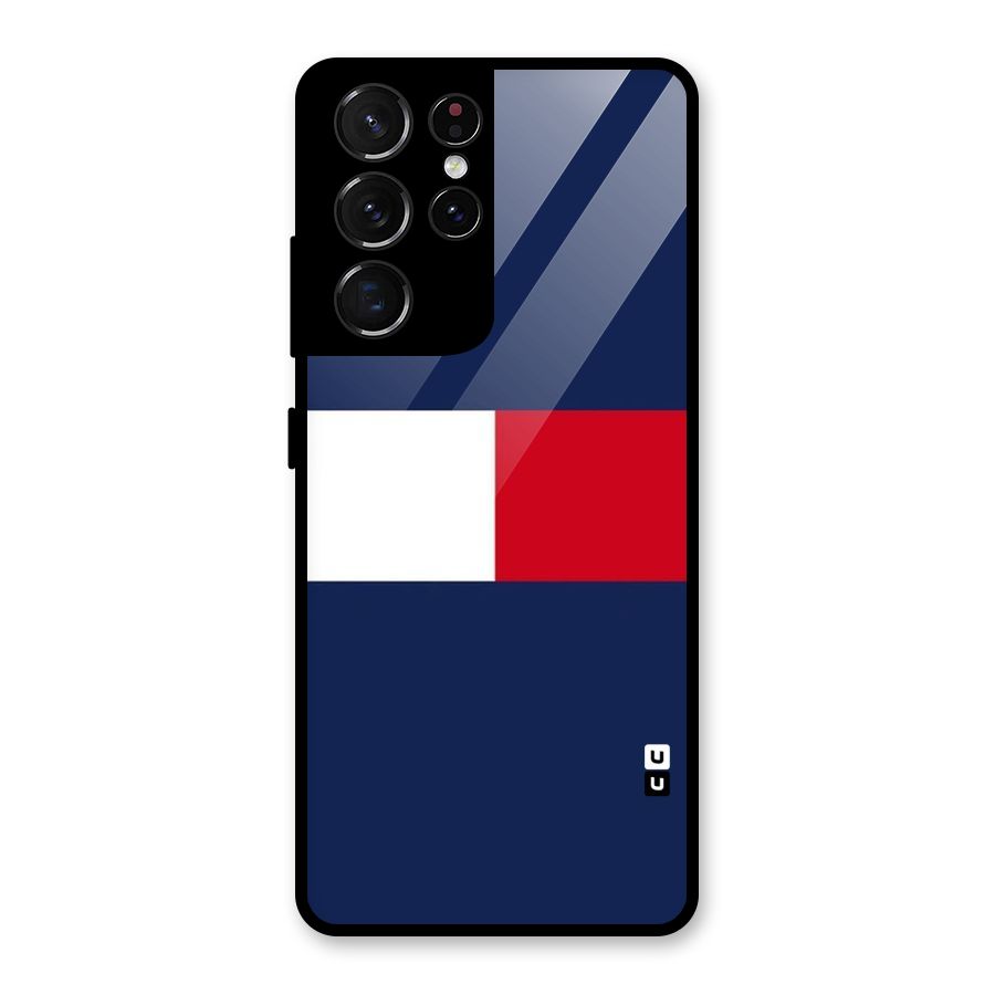 Bold Colours Glass Back Case for Galaxy S21 Ultra 5G