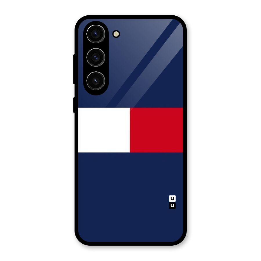 Bold Colours Glass Back Case for Galaxy S23 Plus