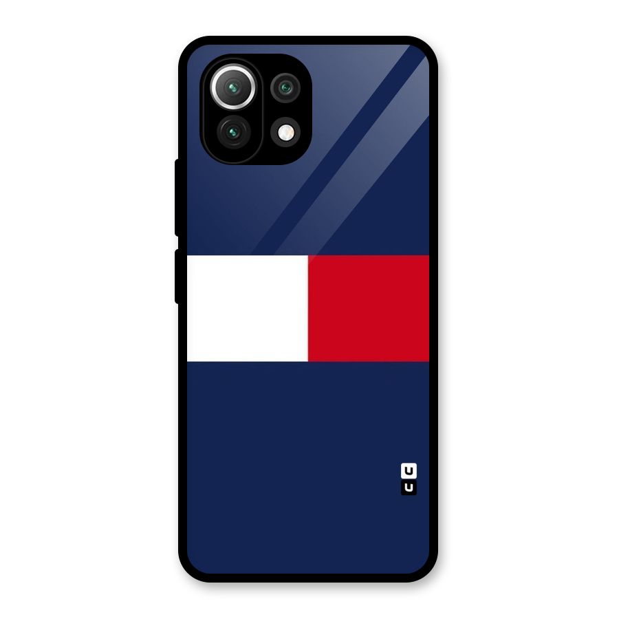 Bold Colours Glass Back Case for Mi 11 Lite NE 5G