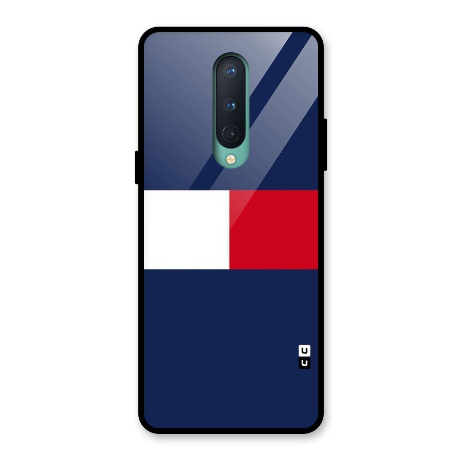 Bold Colours Glass Back Case for OnePlus 8