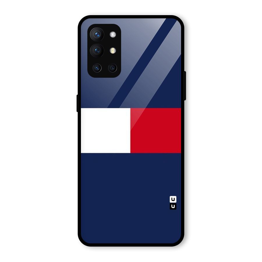 Bold Colours Glass Back Case for OnePlus 9R