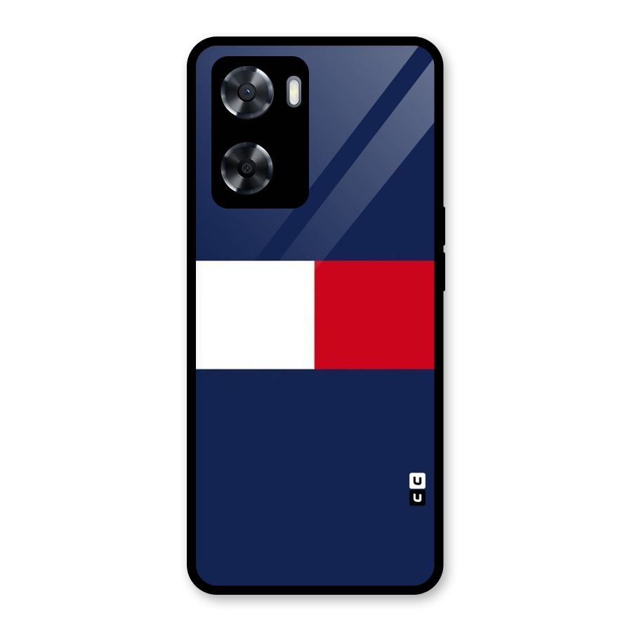 Bold Colours Glass Back Case for Oppo A57 2022